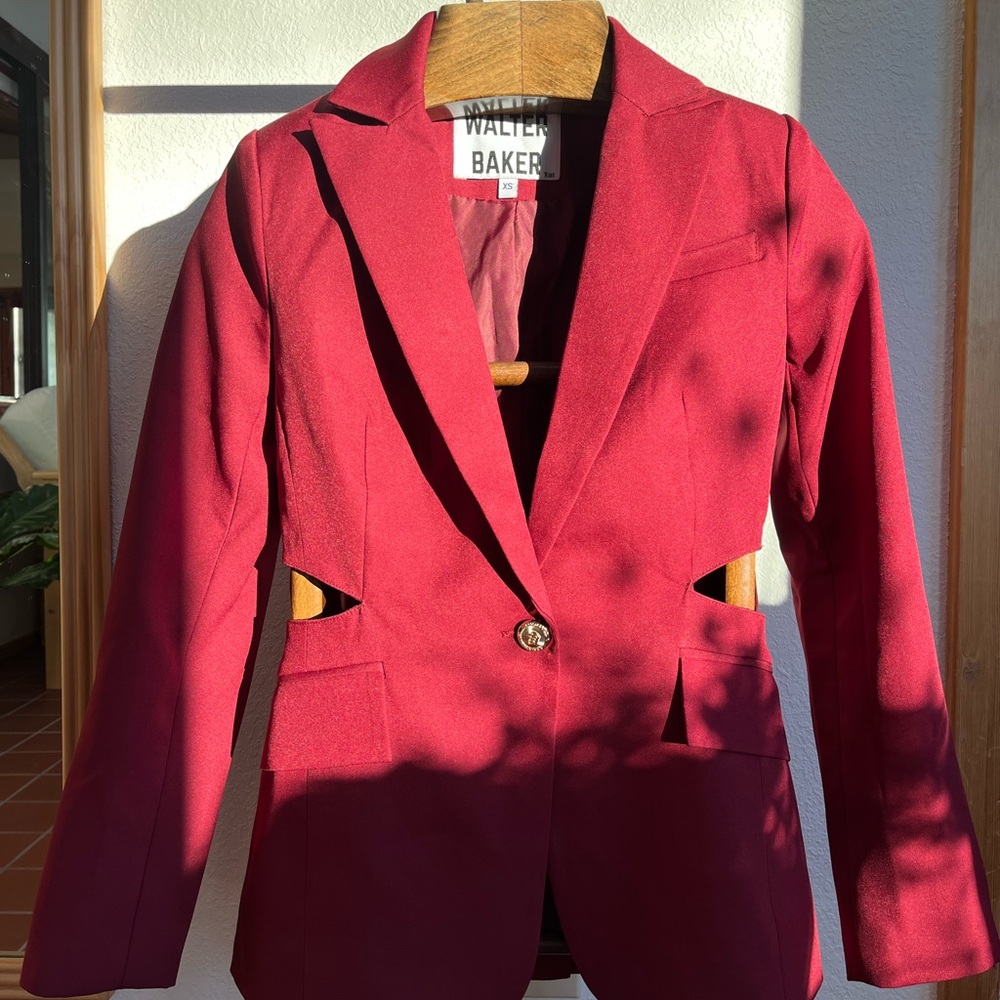 Walter Baker Red Blazer